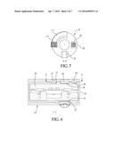 FLASH DRIVE WITH ECCENTRICALLY ROTATABLE COVER diagram and image