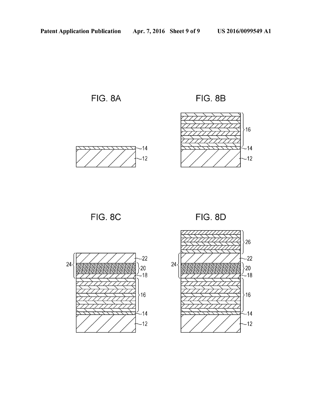 SURFACE-EMITTING SEMICONDUCTOR LASER DEVICE AND METHOD FOR PRODUCING THE     SAME - diagram, schematic, and image 10