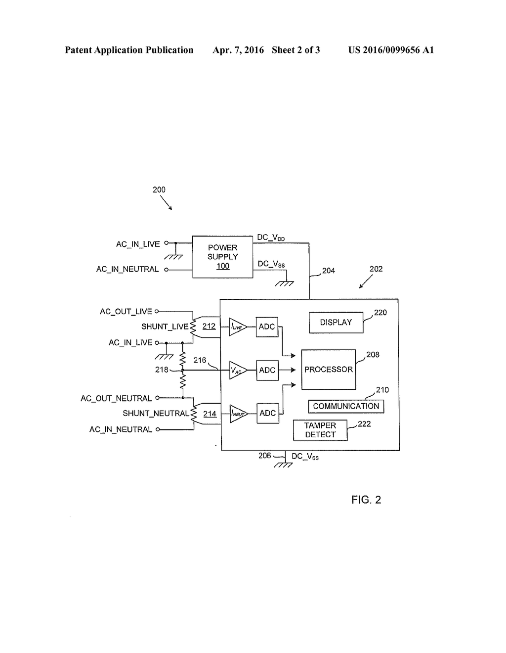 NON-ISOLATED AC-DC CONVERSION POWER SUPPLY - diagram, schematic, and image 03