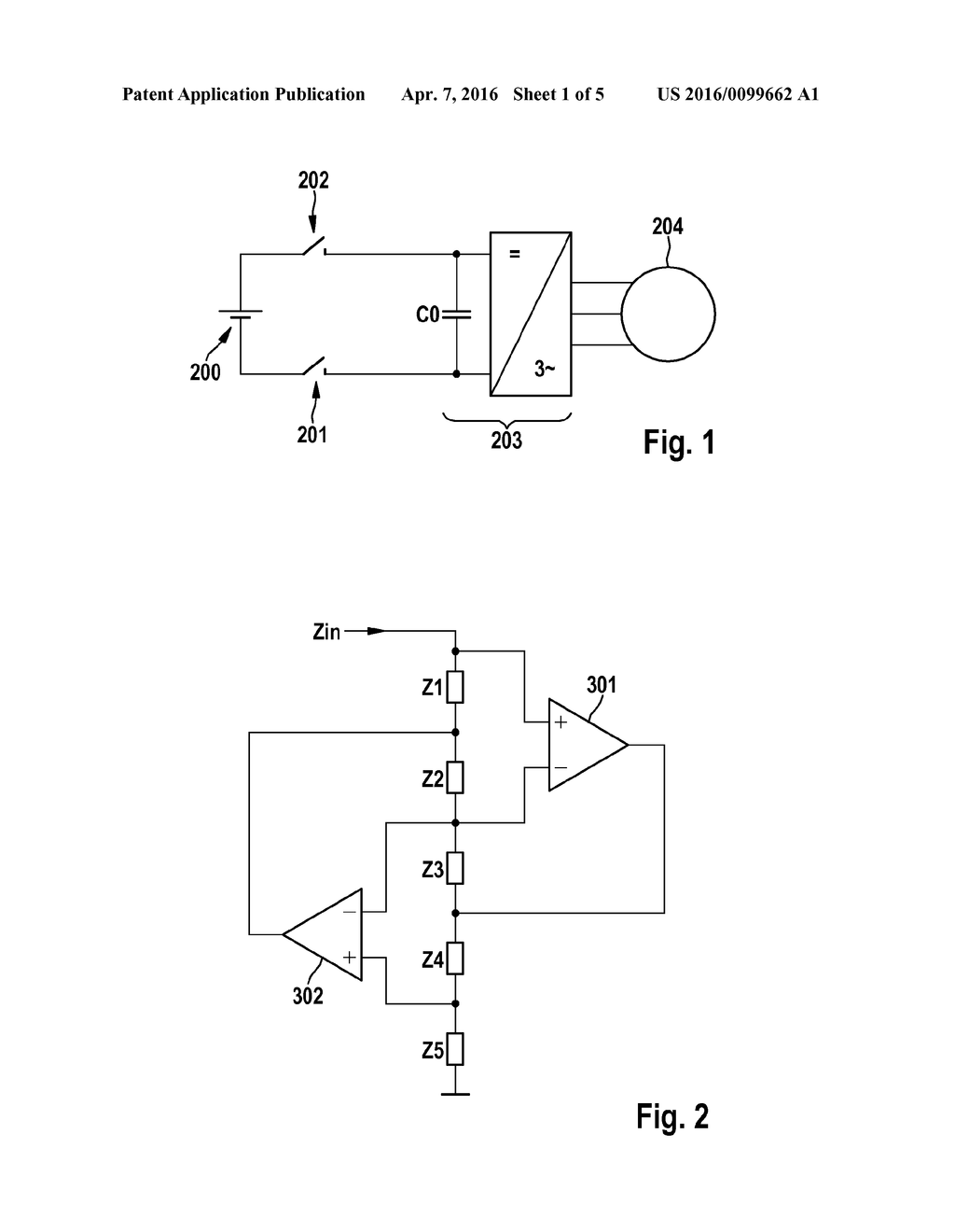 Method and Circuit for the Improved Use of Capacitance in an Intermediate     Circuit - diagram, schematic, and image 02