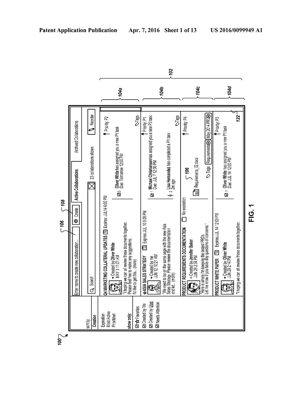 Systems and Methods for Document-Level Access Control in a Contextual     Collaboration Framework - diagram, schematic, and image 02