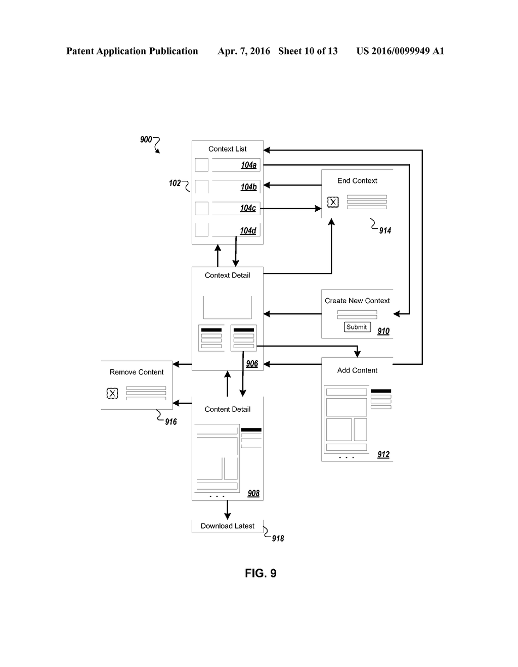 Systems and Methods for Document-Level Access Control in a Contextual     Collaboration Framework - diagram, schematic, and image 11