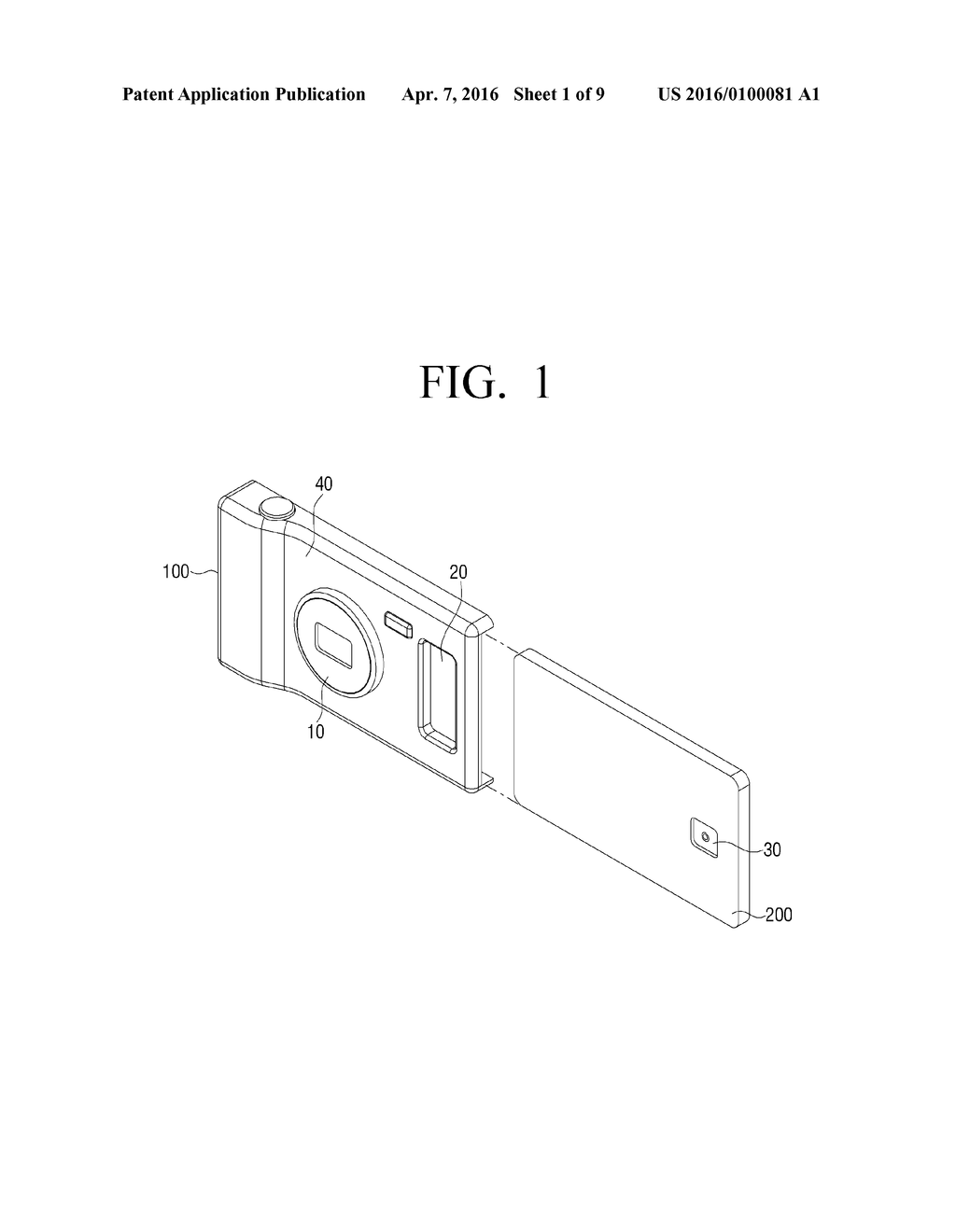 COVER PHOTOGRAPHY APPARATUS, PORTABLE TERMINAL APPARATUS AND CONTROL     METHOD OF COVER PHOTOGRAPHY APPARATUS - diagram, schematic, and image 02