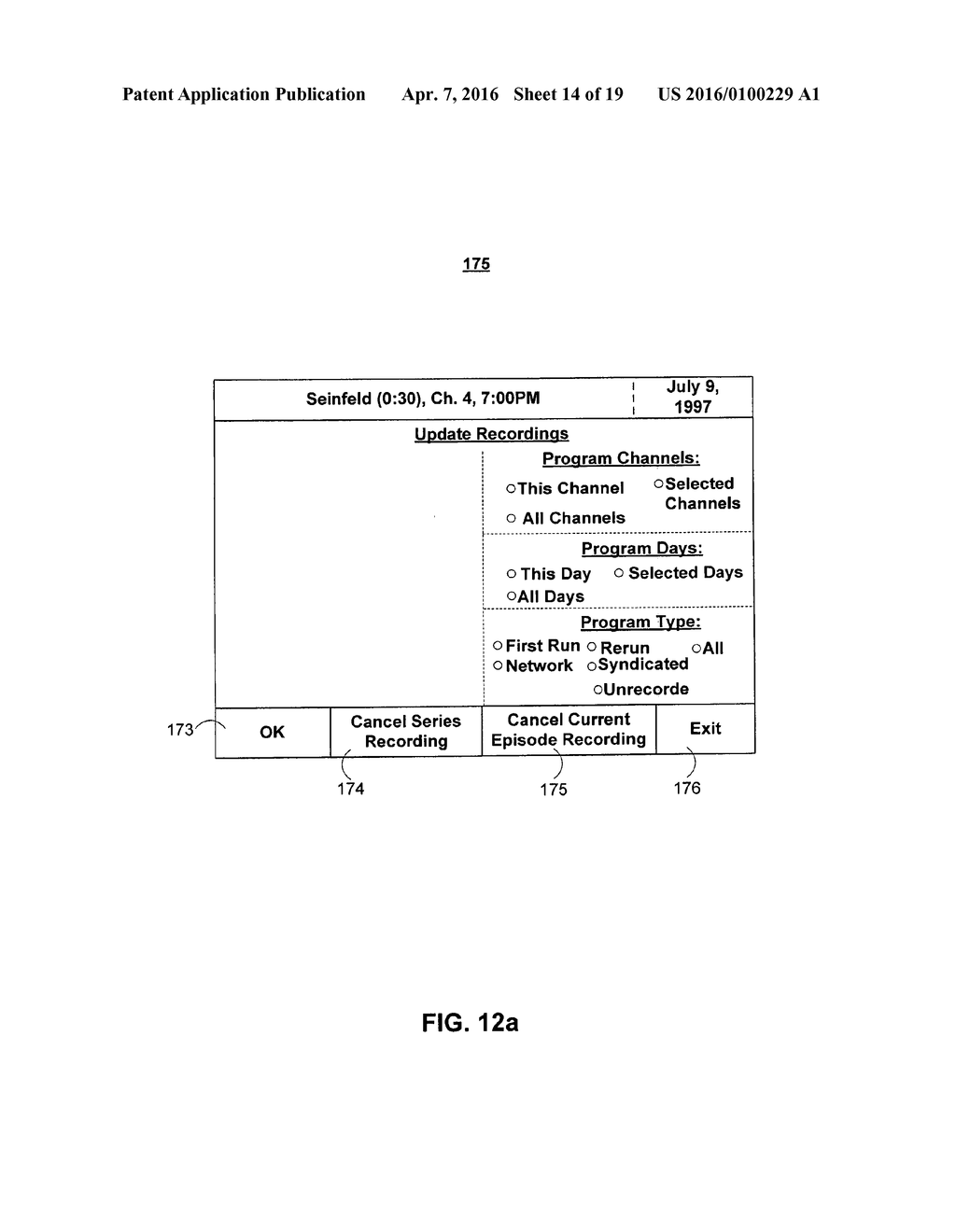 SERIES REMINDERS AND SERIES RECORDING FROM AN INTERACTIVE TELEVISION     PROGRAM GUIDE - diagram, schematic, and image 15