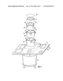 Hydroponic Planting Tower With Horizontal Grow Platform diagram and image