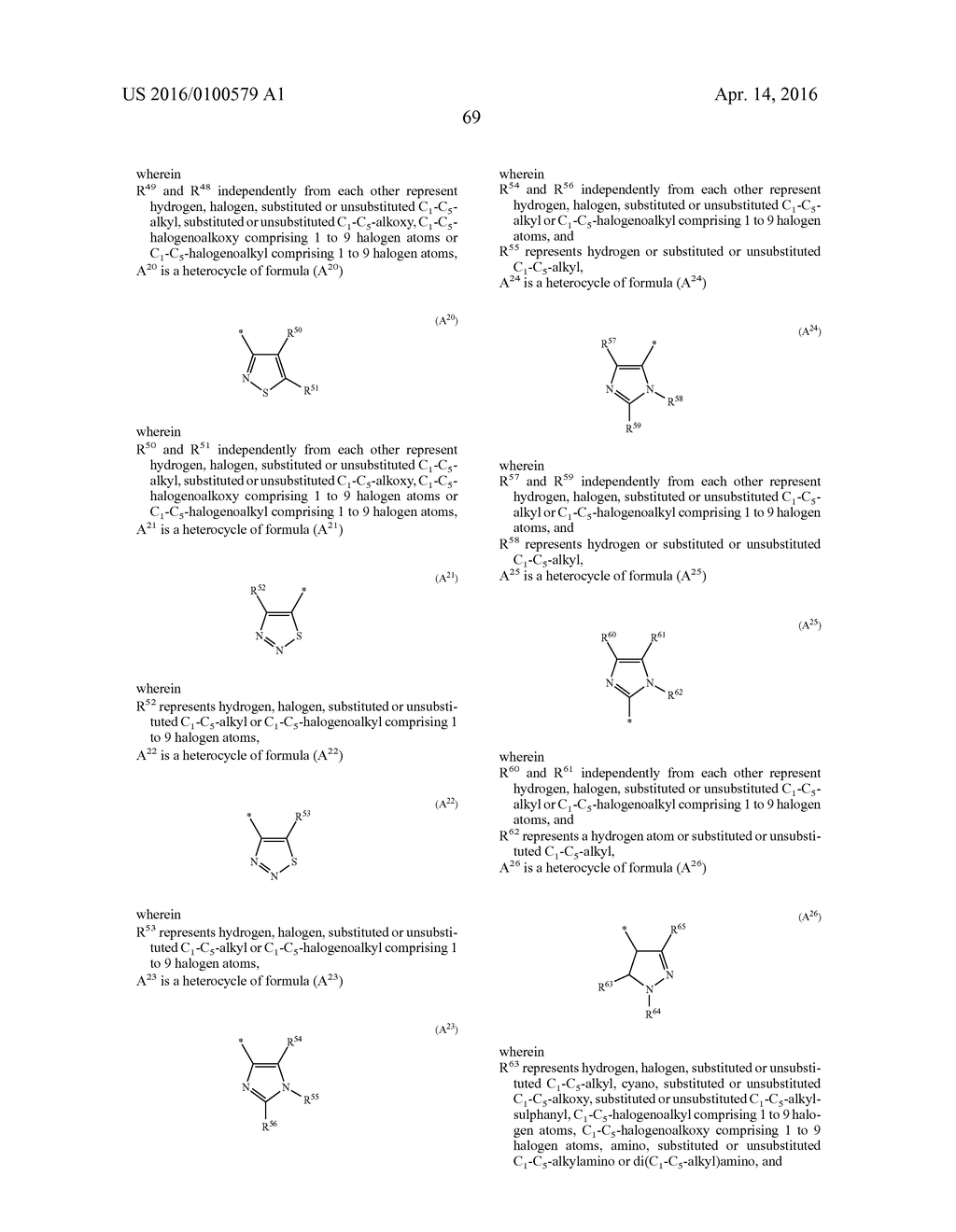 NEMATICIDAL N-(2-SUBSTITUTED 2-PHENYLETHYL)CARBOXAMIDES AND     N-(2-SUBSTITUTED 2-PHENYLETHYL)-THIOCARBOXAMIDES - diagram, schematic, and image 70