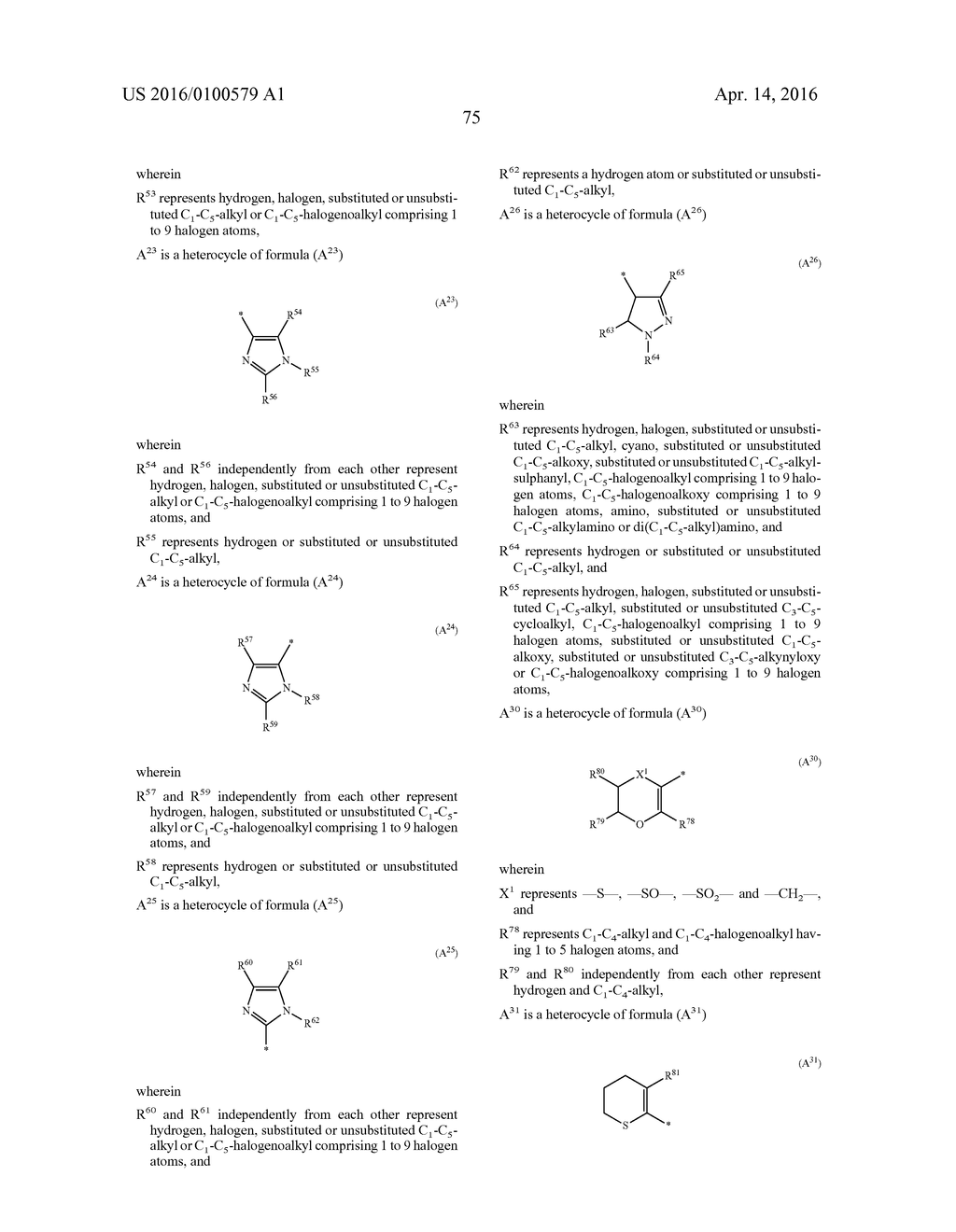 NEMATICIDAL N-(2-SUBSTITUTED 2-PHENYLETHYL)CARBOXAMIDES AND     N-(2-SUBSTITUTED 2-PHENYLETHYL)-THIOCARBOXAMIDES - diagram, schematic, and image 76