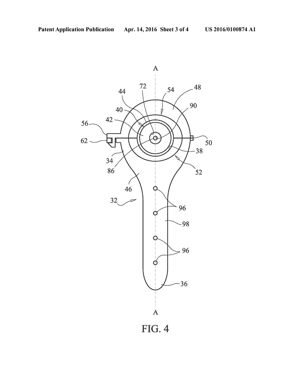 DEVICE FOR PERFORMING A SURGICAL PROCEDURE AND METHOD - diagram, schematic, and image 04