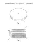 PROCESS FOR THE FORMATION OF DENTAL PROSTHESES AND/OR SUPPORT STRUCTURES     FOR DENTAL PROSTHESES, SUCH AS BRIDGES AND/OR THE LIKE, PROCESS FOR     MAKING DENTAL WAFERS AND/OR SIMILAR STRUCTURES AND DENTAL WAFER FOR THE     FORMATION OF DENTAL PROSTHESES diagram and image