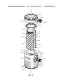 SPINAL IMPLANT SYSTEM AND METHOD diagram and image