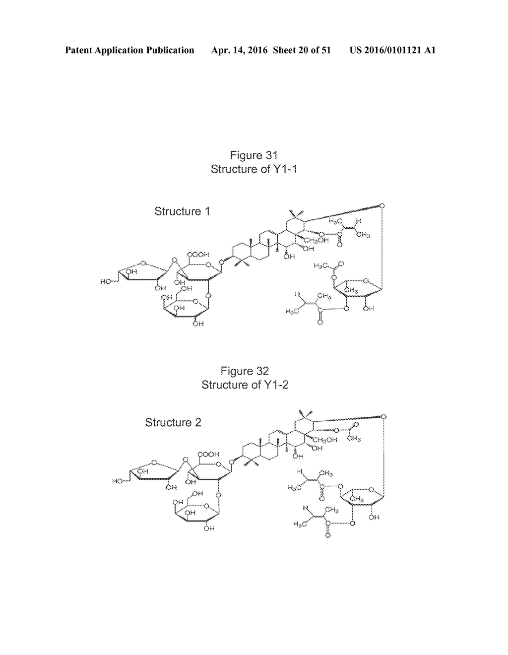 COMPOSITION COMPRISING XANTHOCERAS SORBIFOLIA EXTRACTS, COMPOUNDS ISOLATED     FROM SAME, METHODS FOR PREPARING SAME AND USES THEREOF - diagram, schematic, and image 21