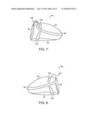 GOLF CLUB HEAD WITH FLEXURE diagram and image