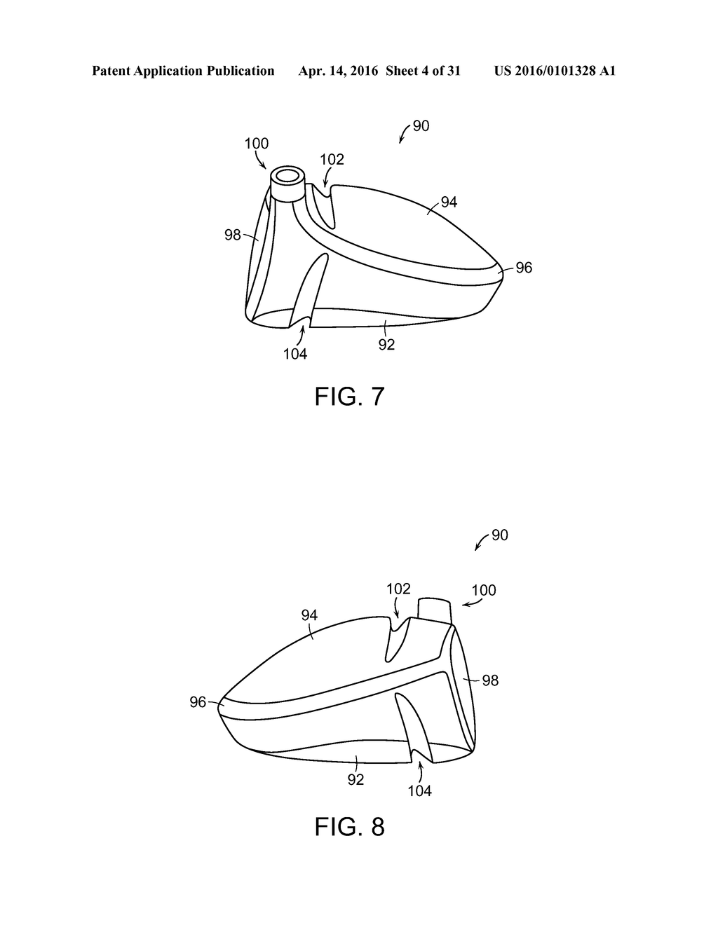 GOLF CLUB HEAD WITH FLEXURE - diagram, schematic, and image 05