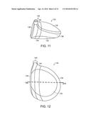 GOLF CLUB HEAD WITH FLEXURE diagram and image