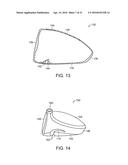 GOLF CLUB HEAD WITH FLEXURE diagram and image