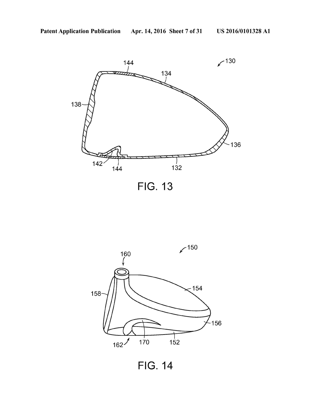 GOLF CLUB HEAD WITH FLEXURE - diagram, schematic, and image 08