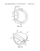 GOLF CLUB HEAD WITH FLEXURE diagram and image