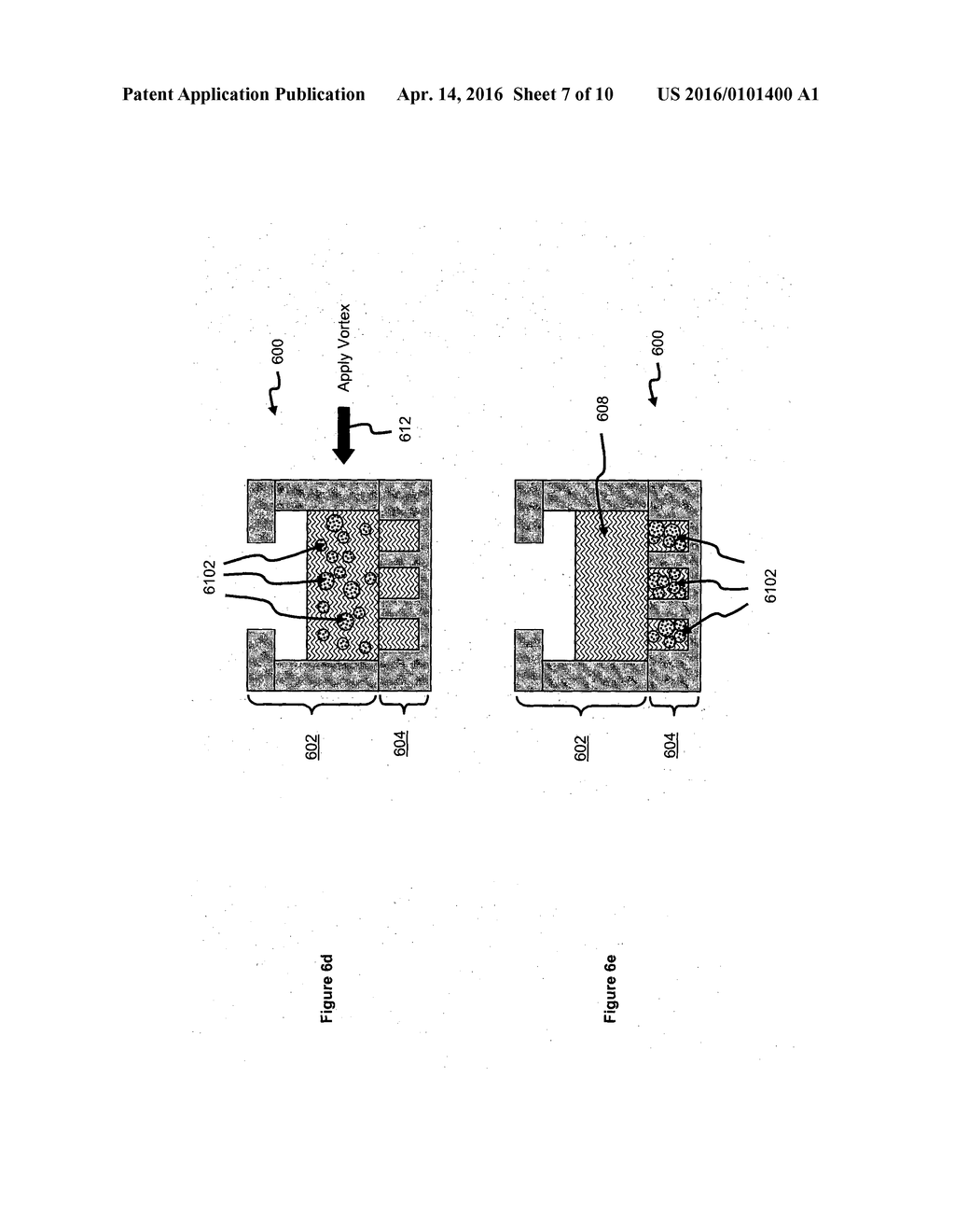 METHOD OF DISPOSING MATERIALS IN AN EMULSION INTO WELLS OF A DEVICE MEMBER - diagram, schematic, and image 08