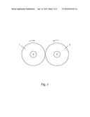 DEVICE FOR COMMINUTING ABRASIVE MATERIALS diagram and image