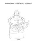 Food Processor with Spiralizer Feature diagram and image