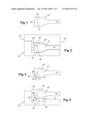 METHOD FOR IMMOBILISING A PREFORM IN A MOULD diagram and image