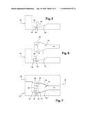 METHOD FOR IMMOBILISING A PREFORM IN A MOULD diagram and image