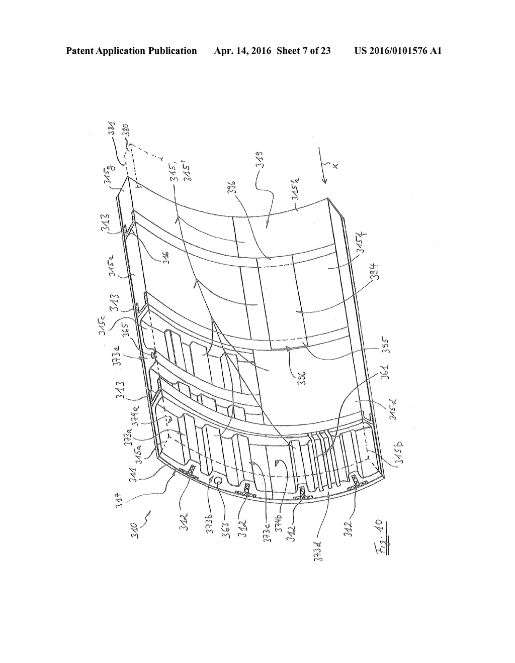 METHOD FOR MANUFACTURING A FIBRE COMPOSITE COMPONENT, FIBRE COMPOSITE     COMPONENT, AND STRUCTURAL COMPONENT FOR AN AIRCRAFT OR SPACECRAFT - diagram, schematic, and image 08