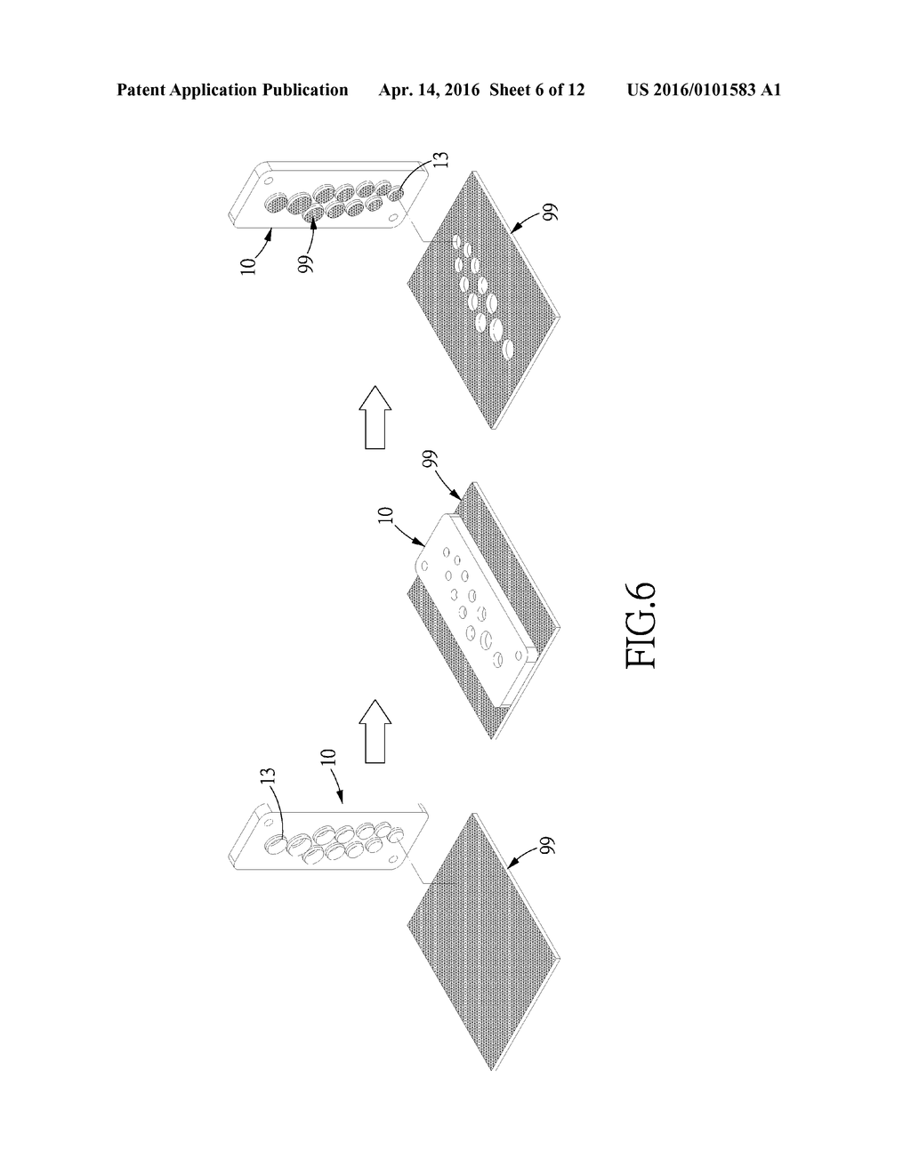 MOLD AND METHOD FOR MAKING HETEROGENEOUS COMPOSITE OUTER SHOE SOLE - diagram, schematic, and image 07