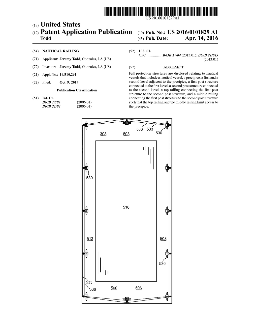 NAUTICAL RAILING - diagram, schematic, and image 01