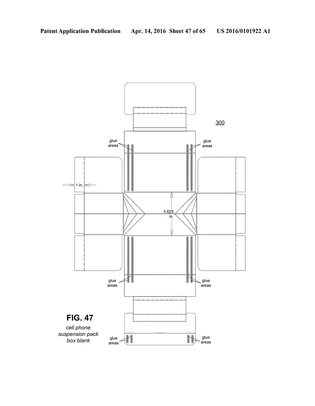 SUSPENSION PACK BOX DESIGNS, BLANKS AND METHODS - diagram, schematic, and image 48