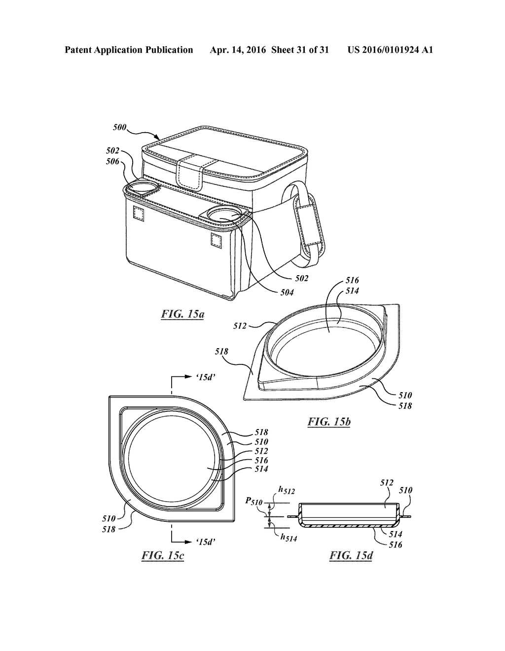 SOFT-SIDED INSULATED CONTAINER WITH LID FITTING - diagram, schematic, and image 32