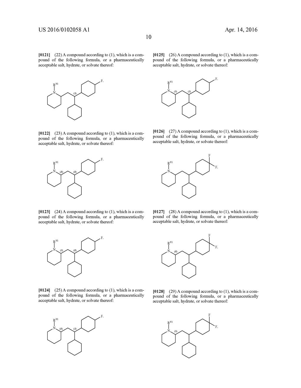 FLUORO-PERHEXILINE COMPOUNDS AND THEIR THERAPEUTIC USE - diagram, schematic, and image 11