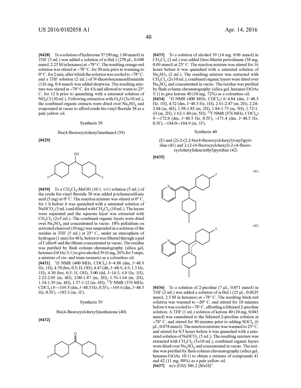 FLUORO-PERHEXILINE COMPOUNDS AND THEIR THERAPEUTIC USE - diagram, schematic, and image 41