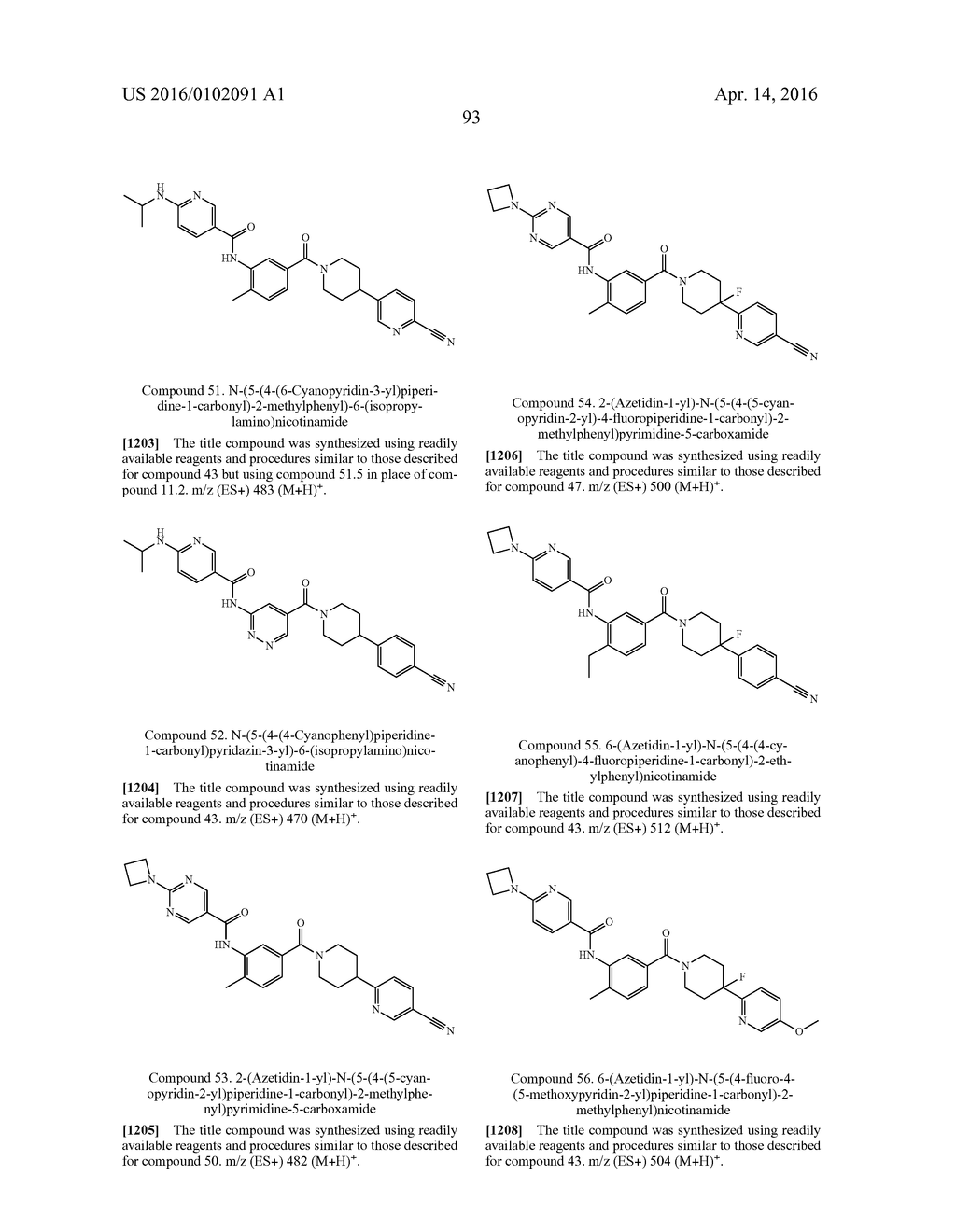 HETEROCYCLIC MODULATORS OF LIPID SYNTHESIS - diagram, schematic, and image 95