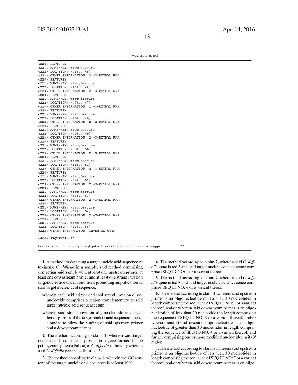 STRAND-INVASION BASED DNA AMPLIFICATION METHOD - diagram, schematic, and image 20