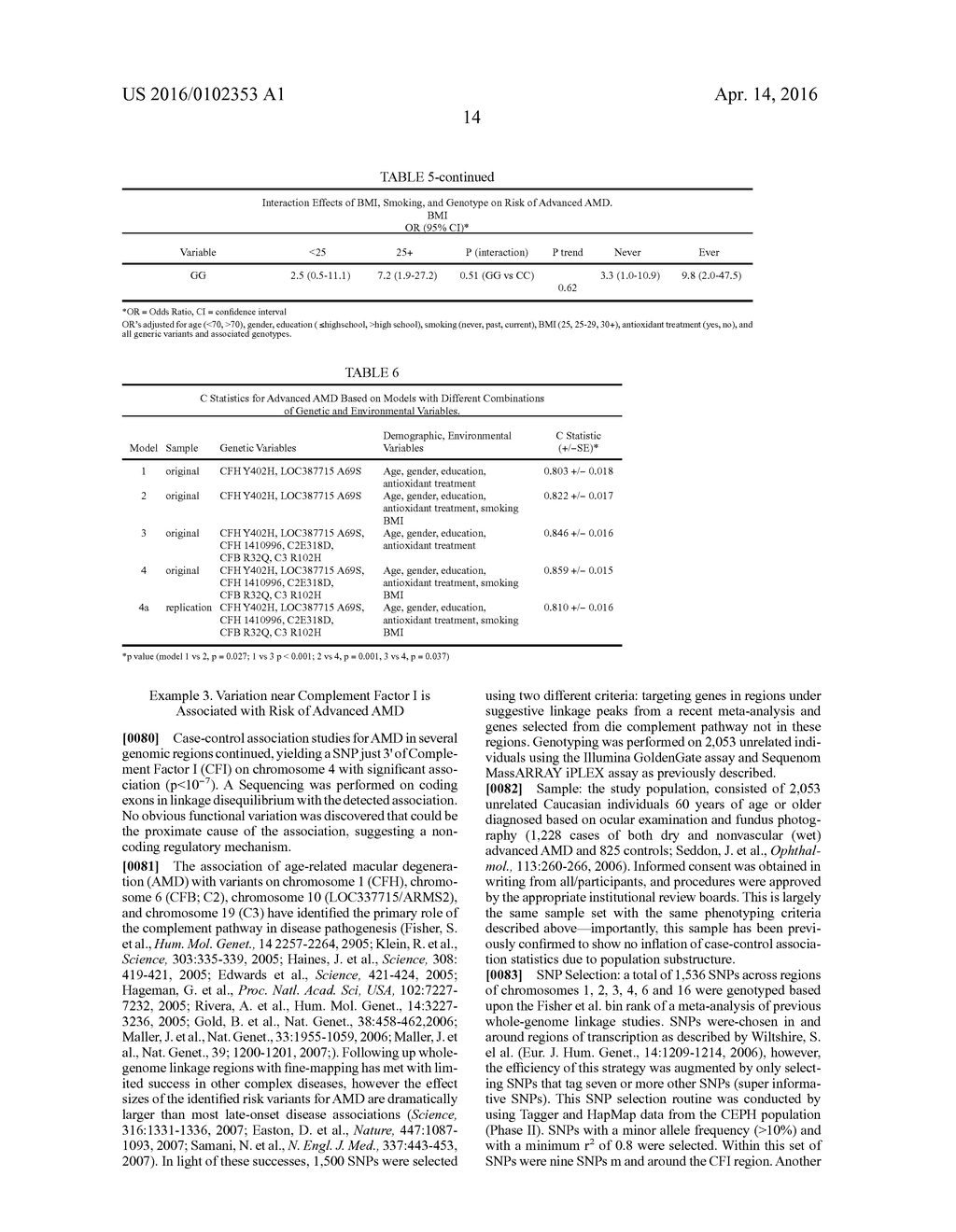 Polymorphisms Associated With Age-Related Macular Degeneration and Methods     for Evaluating Patient Risk - diagram, schematic, and image 45