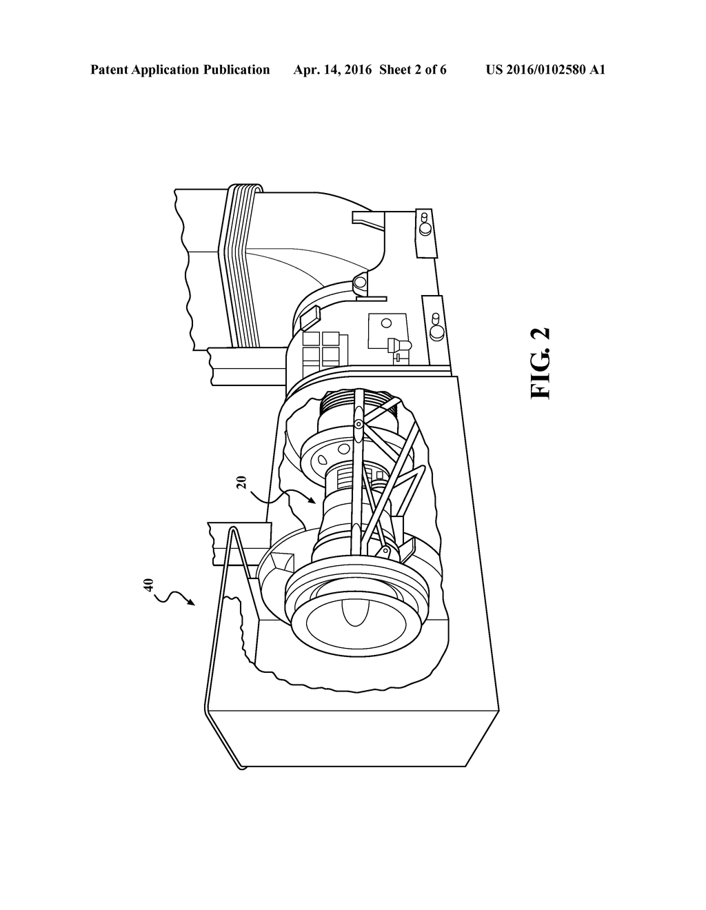 POWER TURBINE INLET DUCT LIP - diagram, schematic, and image 03