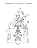 REVERSE FLOW SINGLE SPOOL CORE GAS TURBINE ENGINE diagram and image