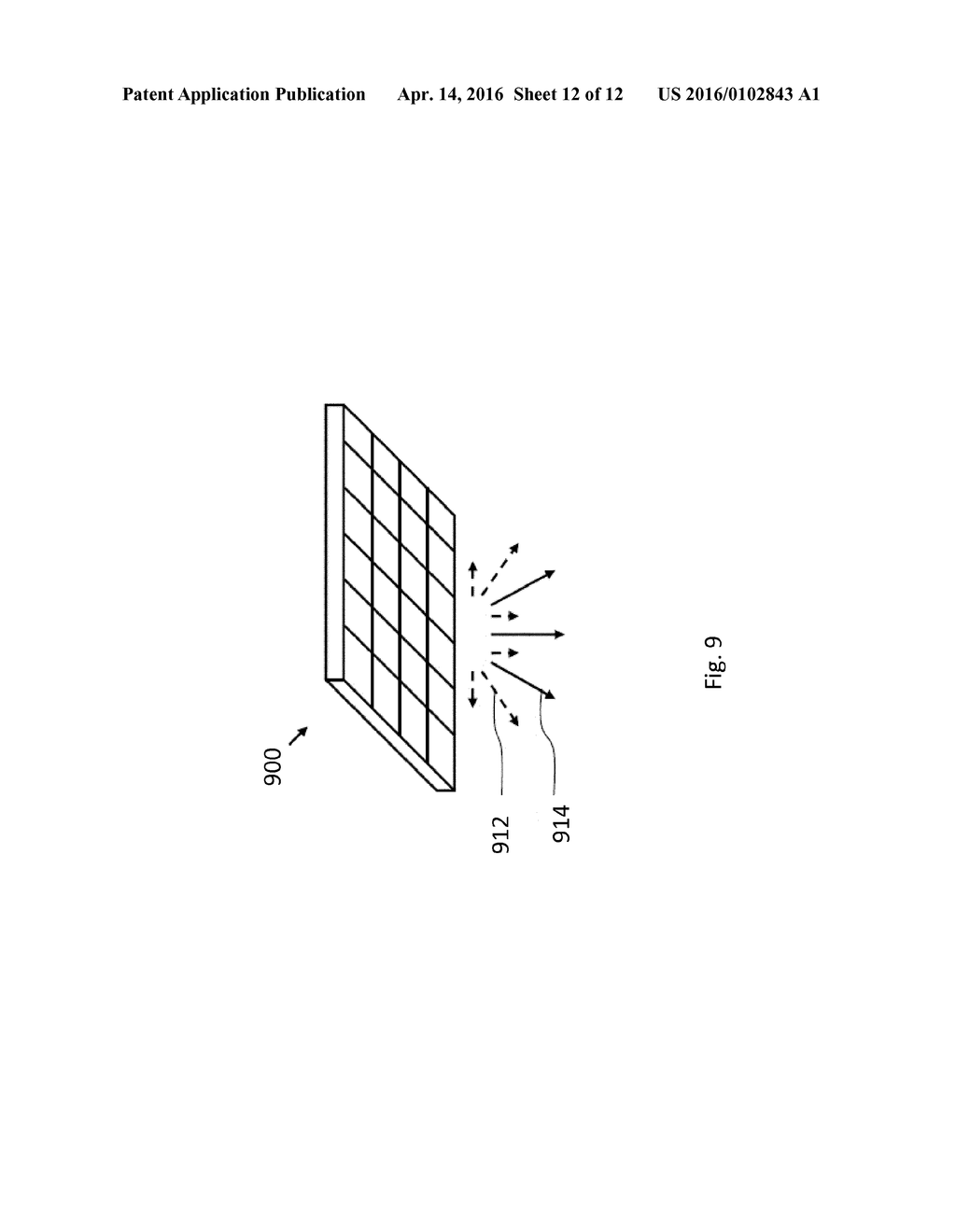 AN OPTICAL ELEMENT FOR OBTAINING A SKYLIGHT APPEARANCE AND A LUMINAIRE - diagram, schematic, and image 13