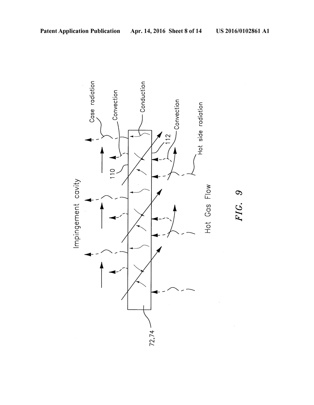 GAS TURBINE ENGINE COMBUSTOR LINER PANEL - diagram, schematic, and image 09