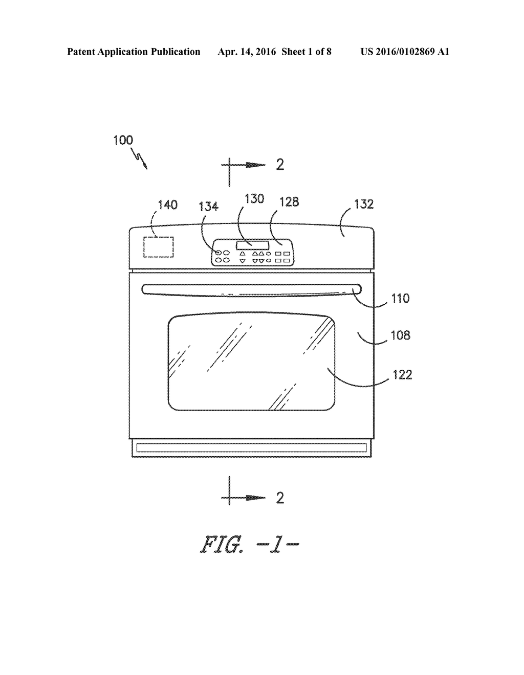 OVEN APPLIANCE AND A METHOD FOR OPERATING AN OVEN APPLIANCE - diagram, schematic, and image 02