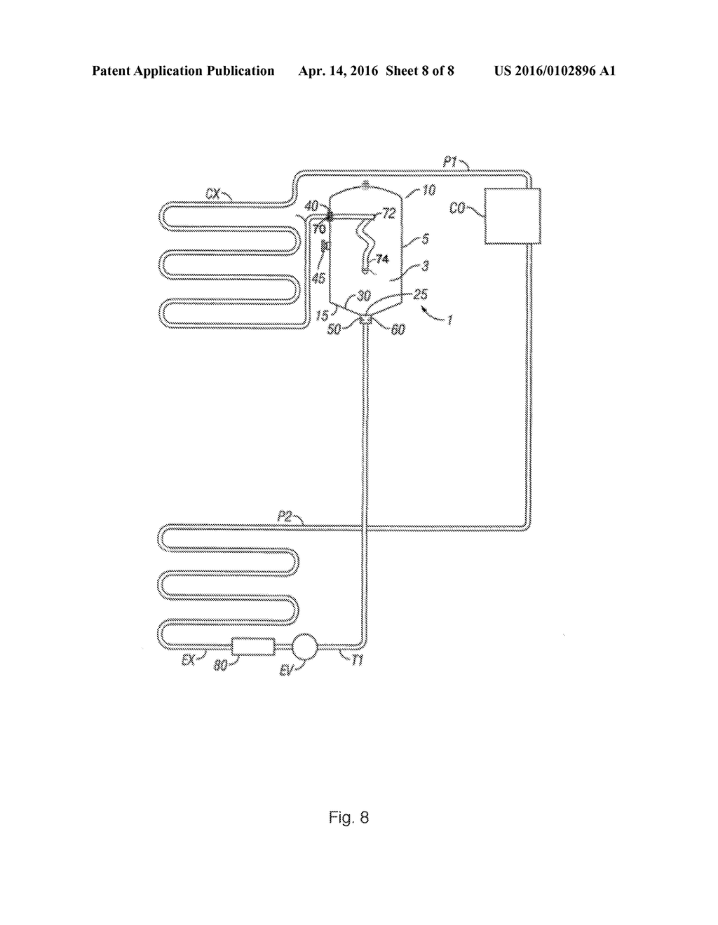 Efficiency enhancing  apparatus and methods for a heat exchange system - diagram, schematic, and image 09