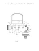 COMBINED REFLEX AND LASER SIGHT WITH ELEVATION MACRO-ADJUSTMENT MECHANISM diagram and image