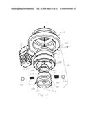 COMBINED REFLEX AND LASER SIGHT WITH ELEVATION MACRO-ADJUSTMENT MECHANISM diagram and image