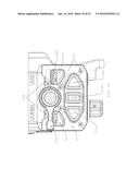 COMBINED REFLEX AND LASER SIGHT WITH ELEVATION MACRO-ADJUSTMENT MECHANISM diagram and image