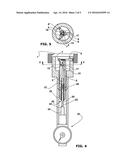 APPARATUS FOR CHECKING DIMENSIONS AND/OR SHAPE OF A MECHANICAL PART diagram and image