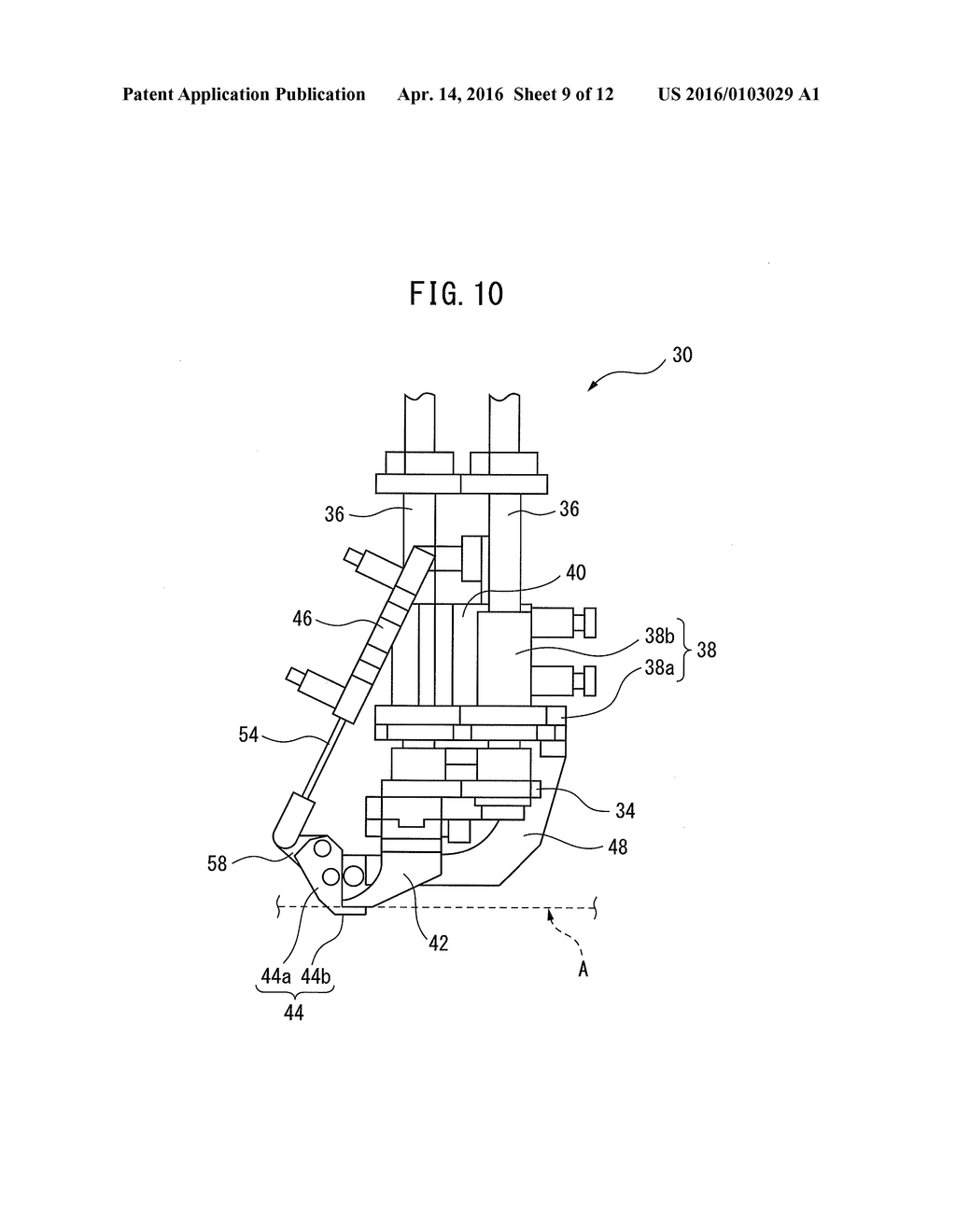 DEVICE FOR CUTTING SUBSTRATE AND ROBOT - diagram, schematic, and image 10