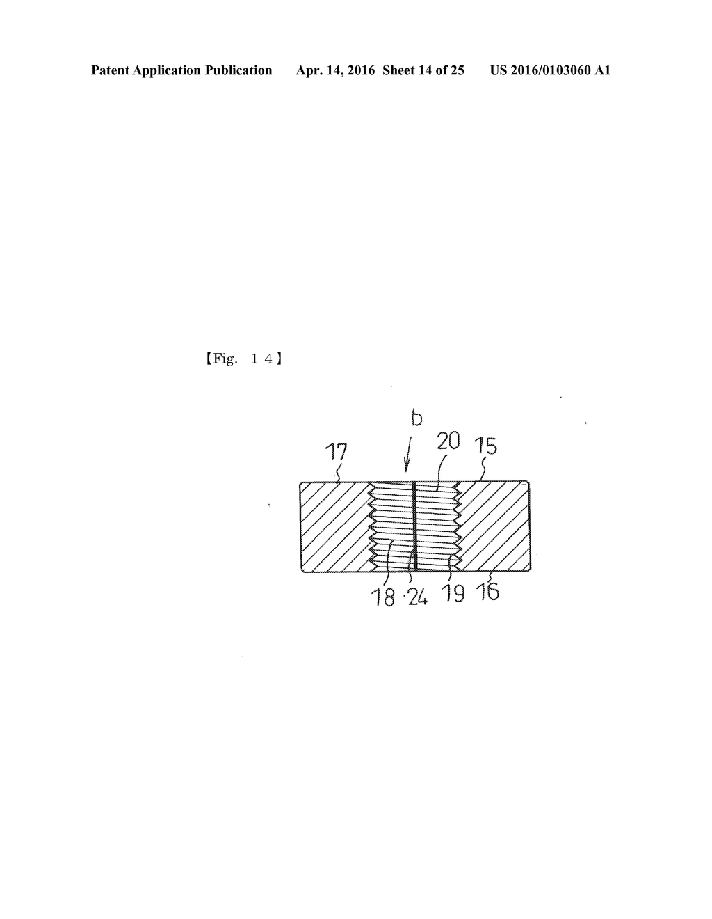 THREAD PLUG GAUGE WITH MAINTENANCE LINE, THREAD RING GAUGE, AND METHOD OF     MANUFACTURING THE SAME - diagram, schematic, and image 15