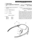 ADJUSTABLE RIMLESS GLASSES FOR EASY REMOVAL diagram and image