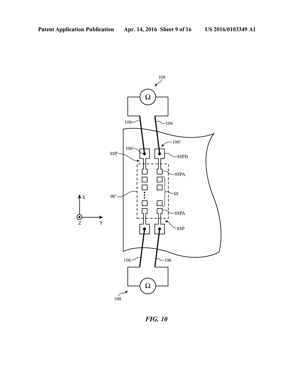 Display with Low Reflectivity Alignment Structures - diagram, schematic, and image 10